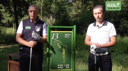 Golf Milano, buca 13, par 4